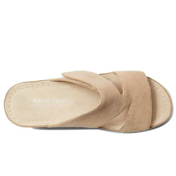 ダイビッドテイト ヒール シューズ レディース Laurel Tan Suede ダイビッドテイト