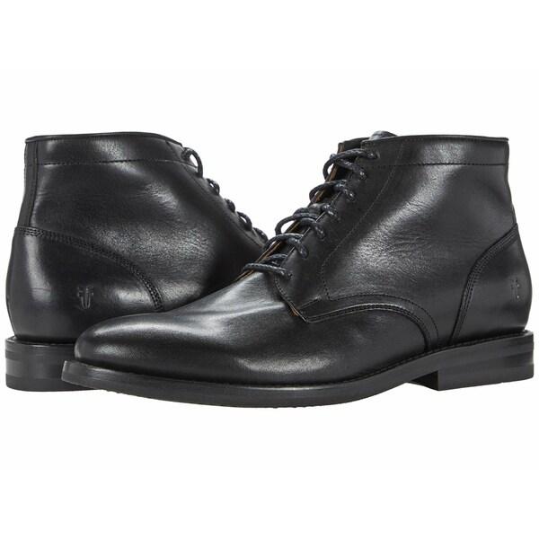 手数料安い フライ ブーツ レインブーツ シューズ メンズ William Lace Up Black Crust Veg Tan 人気満点 Lespakigali Com