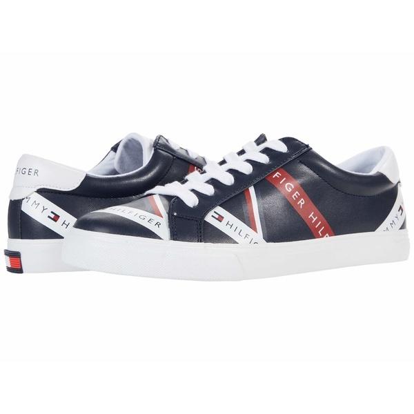 絶賛 トミー ヒルフィガー スニーカー シューズ レディース Lacen Dark Navy White 今月限定 特別大特価 Www Mysmileteethwhitening Com