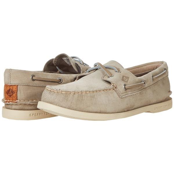 スペリー デッキシューズ シューズ メンズ Authentic Original Plushwave Grey Check