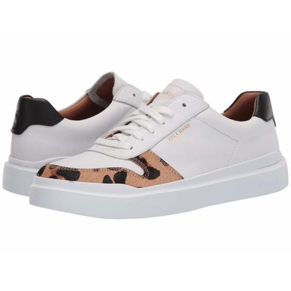 希少 コールハーン スニーカー シューズ レディース Grandpro Rally Court Sneaker Optic White Leopard Black Optic White 国際ブランド Globaltask Net