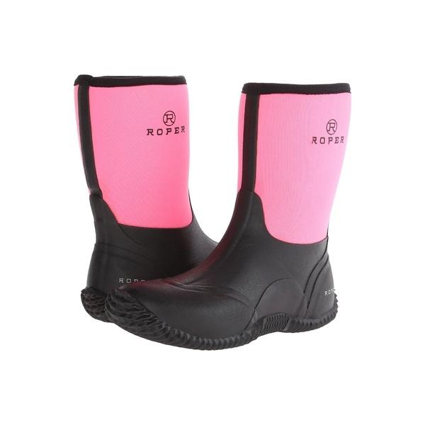 人気ブランドを ローパー ブーツ レインブーツ Black Pink Boot Barnyard レディース シューズ その他ブーツ サイズ 10xb Medium Taaluqstore Com