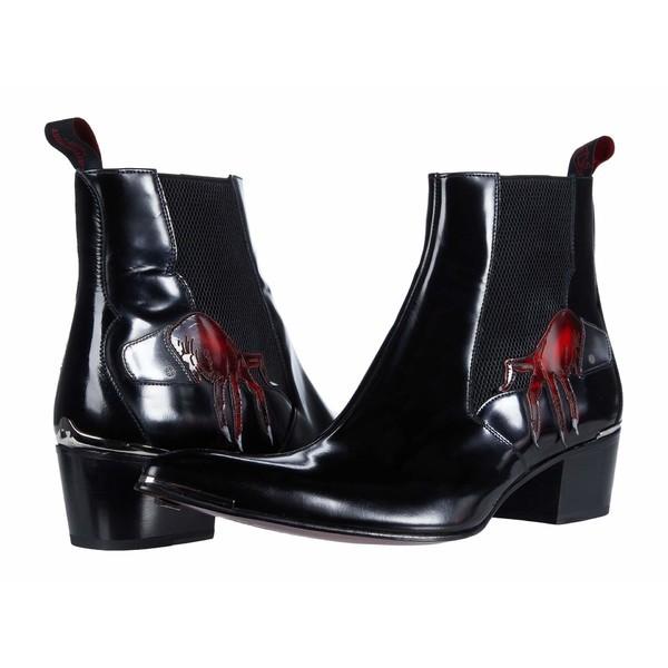 ジェフリーウェスト ブーツ レインブーツ シューズ メンズ Nosferatu S Hand Zip Boot Sylvian Black Red Www Olhodaguadocasado Al Gov Br