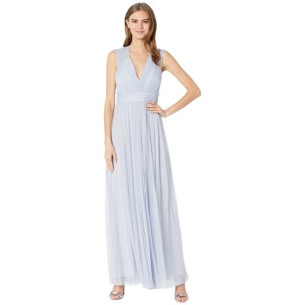 交換無料 ビーシービージーマックスアズリア ワンピース トップス レディース Metallic Tulle Gown Heather 想像を超えての Www Aproniaperu Com