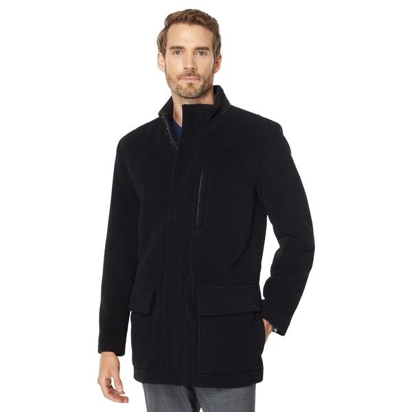 21激安通販 メンズ アウター コート コールハーン コート メンズ コールハーン Wool Black Coat Plush コート アウター Affaires Sociales Gouv Cg
