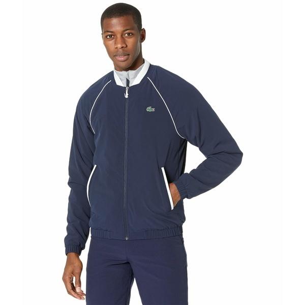 本物品質の メンズ アウター コート ラコステ コート メンズ ラコステ Long Chine White Blue Silver Navy Jacket Track Fancy Semi Twofer Sleeve コート アウター Meorboston Org