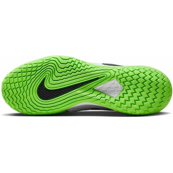 ナイキ スニーカー シューズ メンズ Nike Men's NikeCourt Air Zoom Vapor Cage 4 Rafa Tennis Shoes White/Black/Green｜asty-shop2｜02
