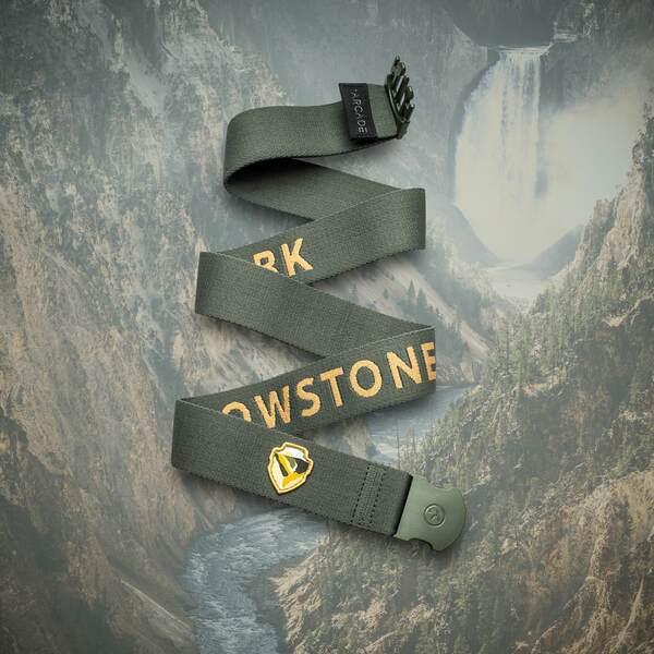 公式正規品 アーケード ベルト アクセサリー メンズ Arcade Men´s National Parks Yellowstone Belt Ivy Green