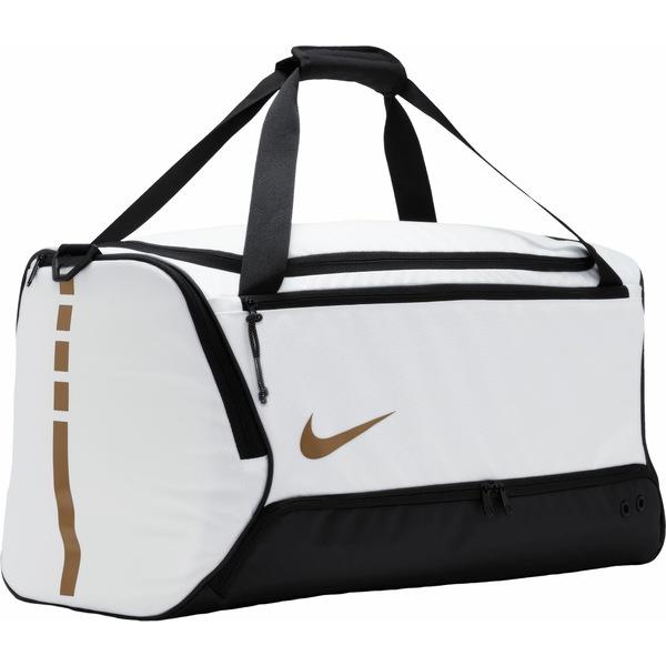 ナイキ ボストンバッグ バッグ メンズ Nike Hoops Elite Duffel Bag (57L) White/Black/Mtlc Gold｜asty-shop2｜05