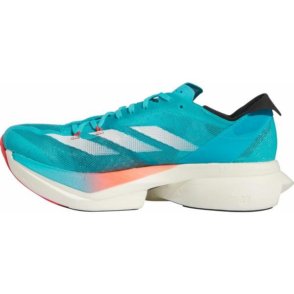 即納・良品 アディダス スニーカー シューズ レディース adidas Women´s Adizero Adios Pro 3 Running Shoes Cyan/White