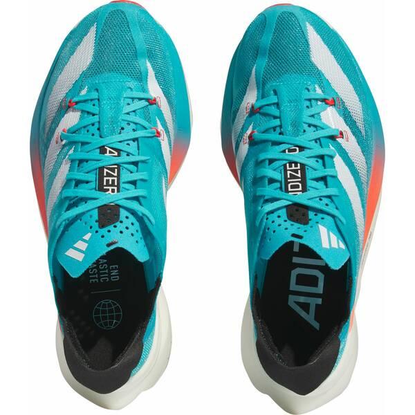 即納・良品 アディダス スニーカー シューズ レディース adidas Women´s Adizero Adios Pro 3 Running Shoes Cyan/White