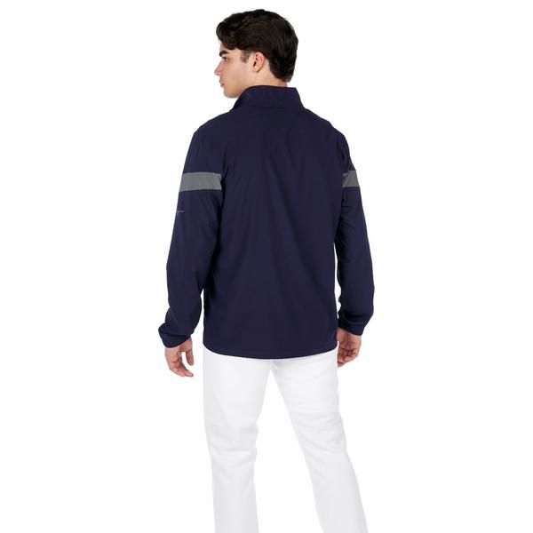 ミズノ トップス メンズ ランニング Mizuno Men's Hitting Jacket 1/4 Zip Pullover Navy Shade｜asty-shop2｜03