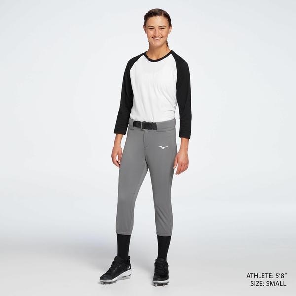 ミズノ ボトムス レディース ランニング Mizuno Women's Belted Stretch Softball Pants Charcoal｜asty-shop2｜02