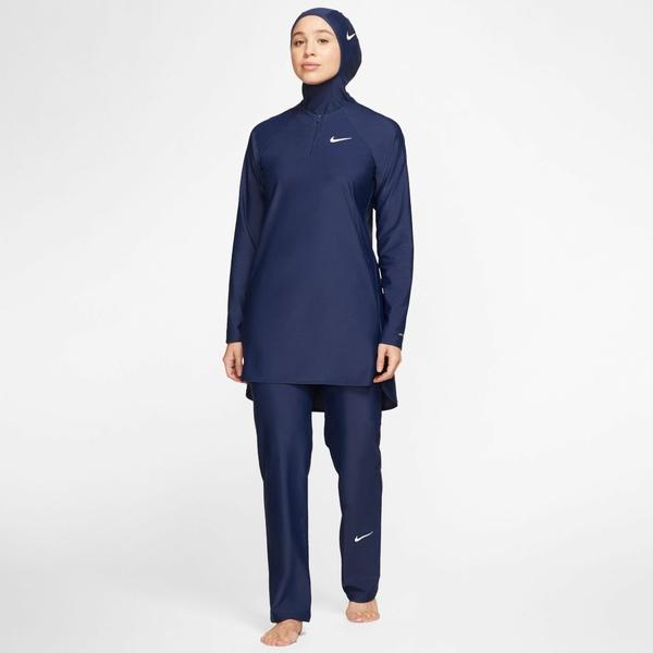 ナイキ スカート ボトムス レディース Nike Women's Victory Swim Hijab Midnight Navy｜asty-shop2｜02