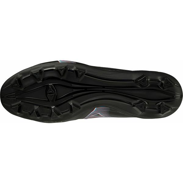 ミズノ シューズ メンズ サッカー Mizuno Alpha Select FG Soccer Cleats Black/Red｜asty-shop2｜02