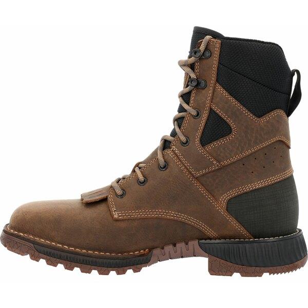 ロッキー ブーツ シューズ メンズ Rocky Men's Hi-Wire 8” Waterproof Composite Toe Work Boots Dark Earth｜asty-shop2｜03