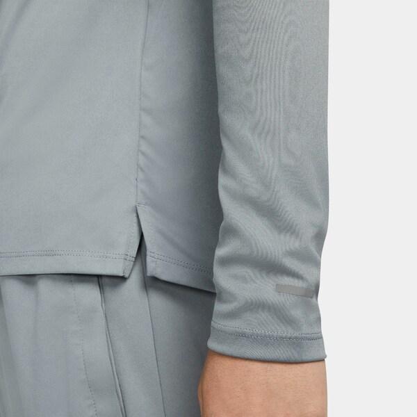 正規取扱品 ナイキ シャツ トップス メンズ Nike Men´s Dri-FIT UV Miler Long Sleeve Shirt Smoke Grey