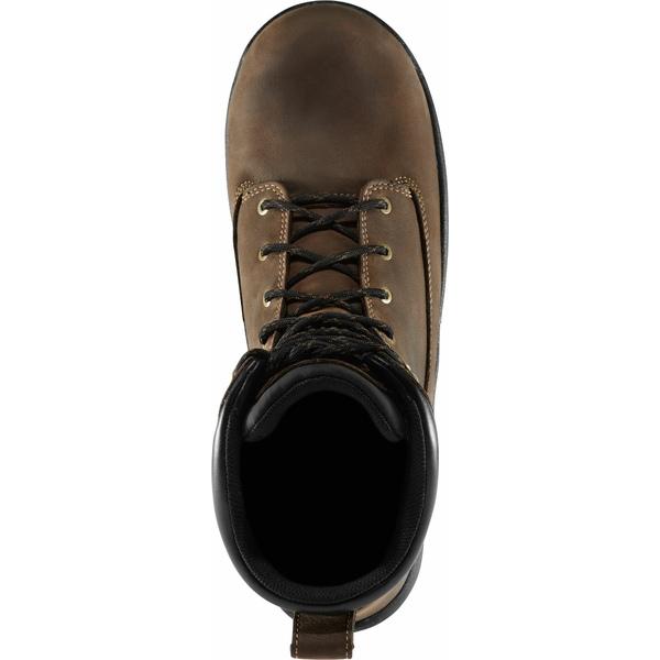 ダナー ブーツ シューズ メンズ Danner Men's Caliper 8" 400g Waterproof Work Boots Brown｜asty-shop2｜03