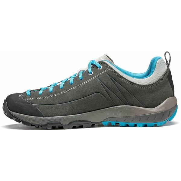 アゾロ ブーツ シューズ レディース Asolo Women's Space GV Waterproof Hiking Shoes Graphite/Cyan Blue｜asty-shop2｜03