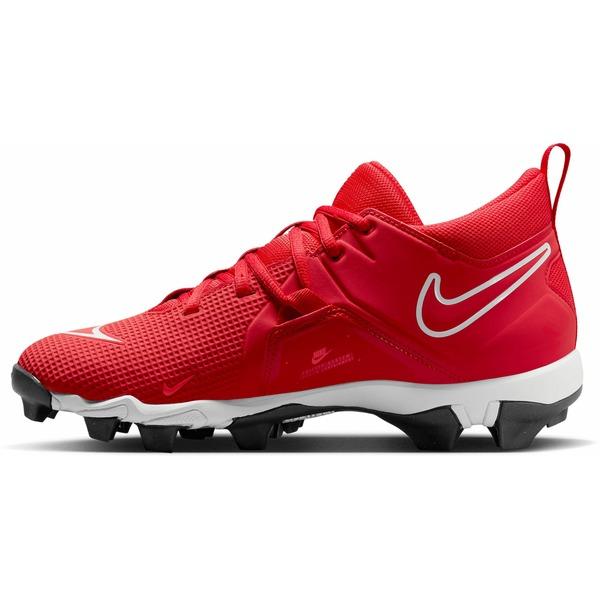 ナイキ シューズ メンズ サッカー Nike Men's Alpha Menace 3 Shark Mid Football Cleats Red/White｜asty-shop2｜03