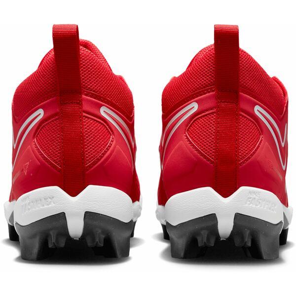 ナイキ シューズ メンズ サッカー Nike Men's Alpha Menace 3 Shark Mid Football Cleats Red/White｜asty-shop2｜05