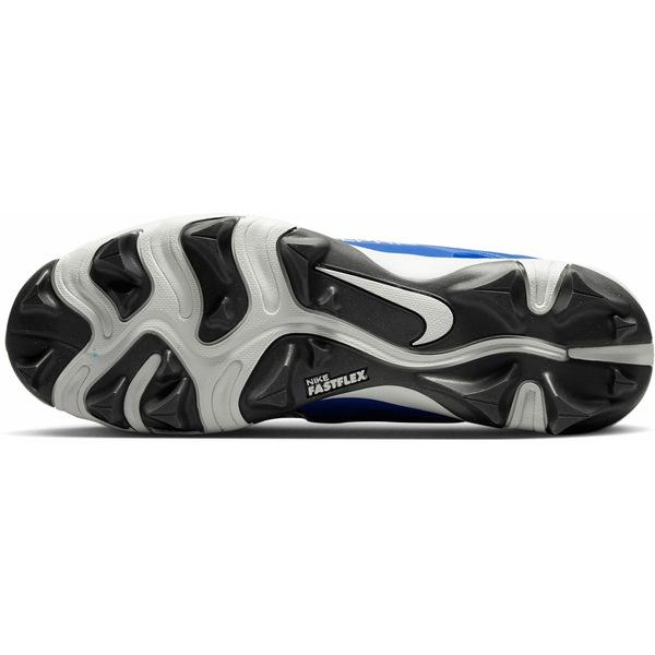 ナイキ シューズ メンズ サッカー Nike Men's Alpha Menace 3 Shark Mid Football Cleats Royal/White｜asty-shop2｜02