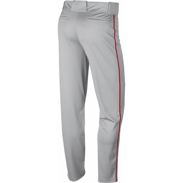 ナイキ ボトムス メンズ ランニング Nike Men's Swoosh Piped Dri-FIT Baseball Pants Grey/Red｜asty-shop2｜02