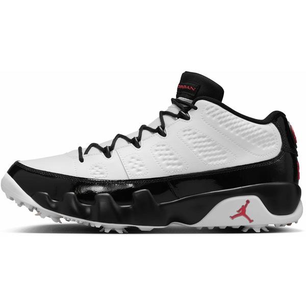 ジョーダン シューズ メンズ ゴルフ Nike Men's Air Jordan 9 G Golf Shoes White/Fire Red｜asty-shop2｜03