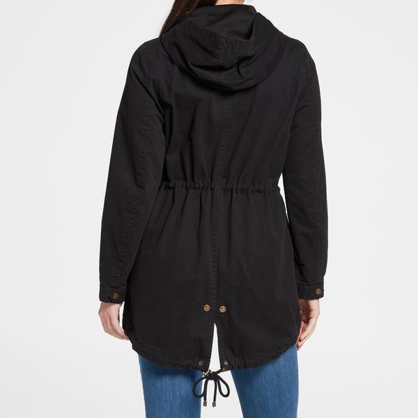 ハーレー ジャケット＆ブルゾン アウター レディース Hurley Women's Territory Twill Anorak Black｜asty-shop2｜03