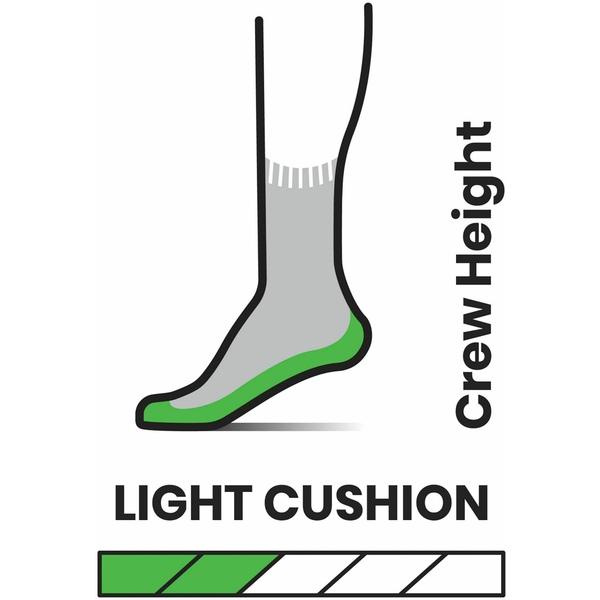 スマートウール 靴下 アンダーウェア レディース Smartwool Hike Light Cushion Crew Socks Fossil｜asty-shop2｜03