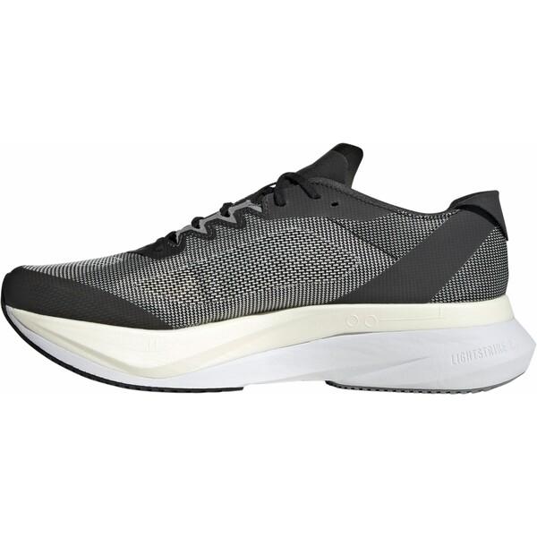アディダス シューズ メンズ フィットネス adidas Men's Adizero Boston 12 Running Shoes Black/White/Carbon｜asty-shop2｜03