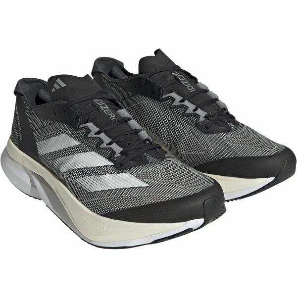アディダス シューズ メンズ フィットネス adidas Men's Adizero Boston 12 Running Shoes Black/White/Carbon｜asty-shop2｜05