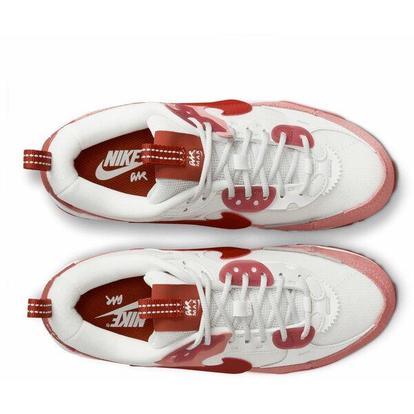 ナイキ スニーカー シューズ レディース Nike Women's Air Max 90 Futura Shoes White/Red/Orange｜asty-shop2｜04