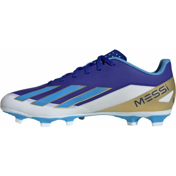 一番の贈り物 アディダス シューズ レディース サッカー adidas X Crazyfast Messi Club FxG Soccer Cleats Blue/White