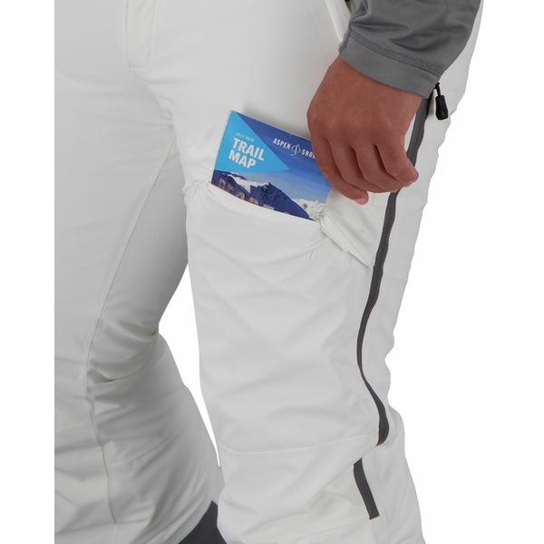 安いそれに目立つ オバマイヤー シャツ トップス メンズ Obermeyer Men´s Theta Snow Pants White