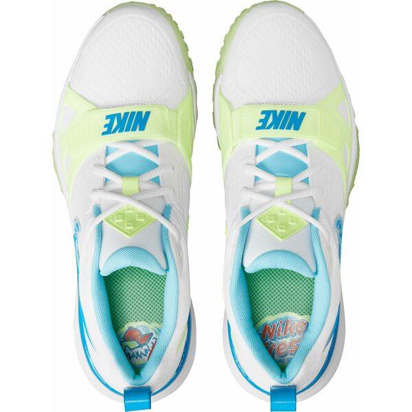 ナイキ シューズ メンズ 野球 Nike Men's Air Zoom Diamond Elite Turf Baseball Shoes White/Blue｜asty-shop2｜04