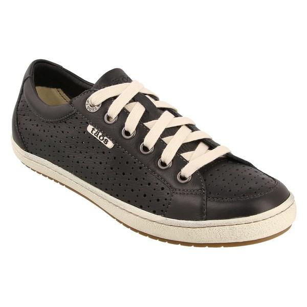 人気商品 タウス スニーカー シューズ レディース Taos Jester Lace-Up Sneaker (Women) Black Leather, HATSHOP NISHIKAWA 095cd474