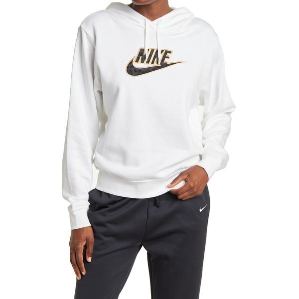 注目の福袋 アウター パーカー スウェットシャツ ナイキ レディース White 100 Hoodie Pullover Knit Logo パーカー サイズ X Small Bagcedar Ir