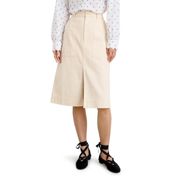 正規通販 アレックスミル スカート ボトムス レディース Neil A Line Skirt Natural キュロット サイズ 10 Www Finfarine Fr