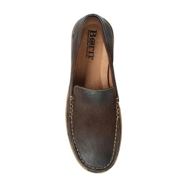 お買い得モデル シューズ スリッポン ローファー ボーン メンズ Nubuck Brown Slip On Naldo Brn ローファー サイズ 10 M Medium Regular Www Ricamificiolevi Com