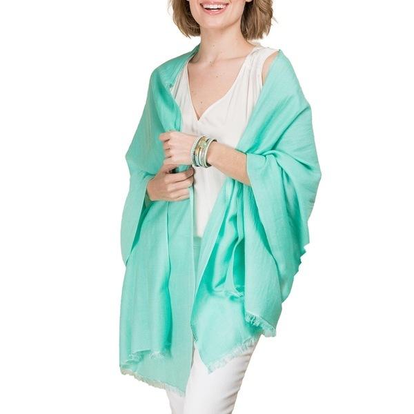 New限定品 サーチ マフラー ストール スカーフ アクセサリー レディース Cashmere Silk Eyelash Fringe Scarf Mint マフラー サイズ No Size Www Oroagri Eu