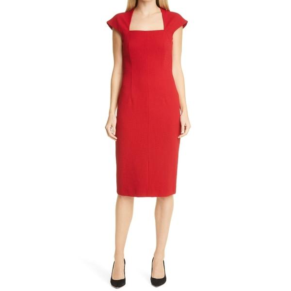 送料無料 正規品 ヒューゴボス ワンピース トップス レディース Boss Drilekara Cap Sleeve Knit Dress 公式カスタマイズ商品 Manpredict Com