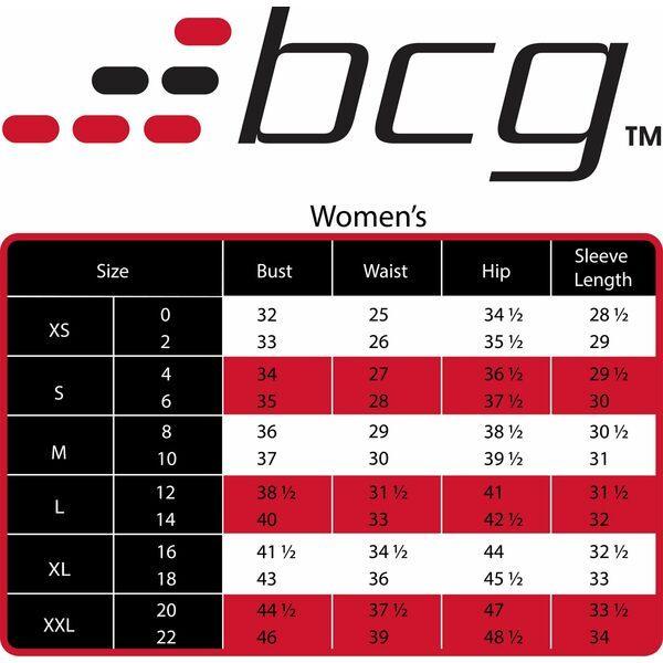ビーシージー シャツ トップス レディース BCG Women's Athletic Solid Polo Shirt Black｜asty-shop2｜02