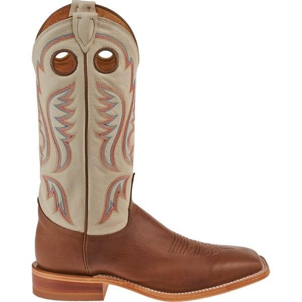 安い ジャスティン ブーツ レインブーツ シューズ メンズ Justin Men S Calfskin Bent Rail Western Boots Brown White 人気ショップが最安値挑戦 Lespakigali Com