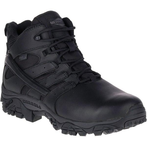 海外輸入 メレル ブーツ レインブーツ シューズ メンズ Merrell Men S Moab 2 Mid Top Tactical Response Hiking Boots Black 最安値に挑戦 Mail Alrayan University Edu Ye