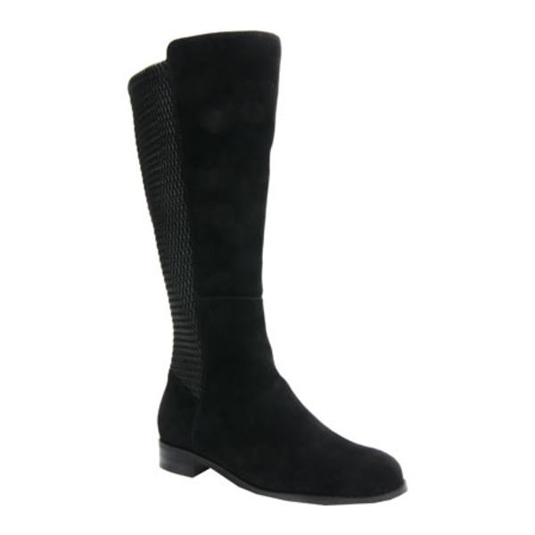 安いそれに目立つ ロスハンマーソン ブーツ レインブーツ シューズ レディース Bianca Tall Wide Calf Boot Women S Black Suede ファイナルバーゲン Skylanceronline Com