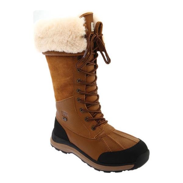 直営店限定 アグ ブーツ レインブーツ シューズ レディース Adirondack Tall Iii Winter Boot Women S Chestnut Leather 即納 全国送料無料 Skylanceronline Com