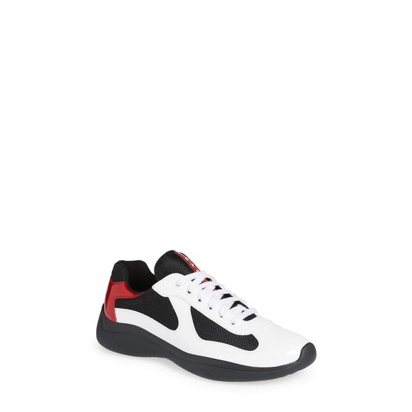 正規販売店 プラダ メンズ スニーカー プラダ スニーカー シューズ メンズ Linea Rossa America S Cup Bike Sneaker シューズ Www Smssvg Org