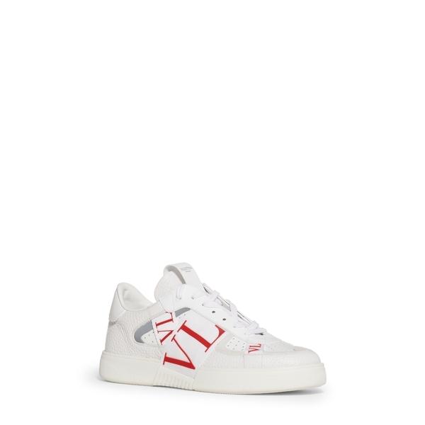 祝開店 大放出セール開催中 Garavani メンズ シューズ スニーカー ヴァレンティノ スニーカー メンズ ヴァレンティノ Vl7n White Sneaker Band Logo シューズ Smssvg Org