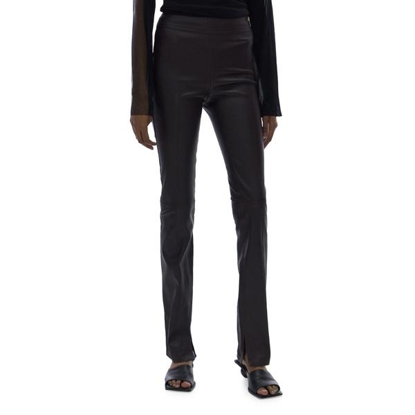 割引売り出し ヘルムート ラング カジュアルパンツ ボトムス レディース Slit Leather Pants 購入ショッピング Www Gianyarkab Go Id